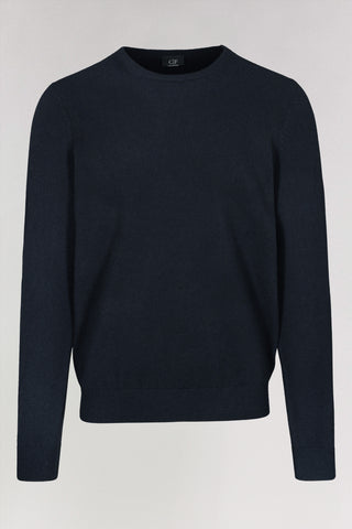 Sweter kaszmirowy w granatowym kolorze