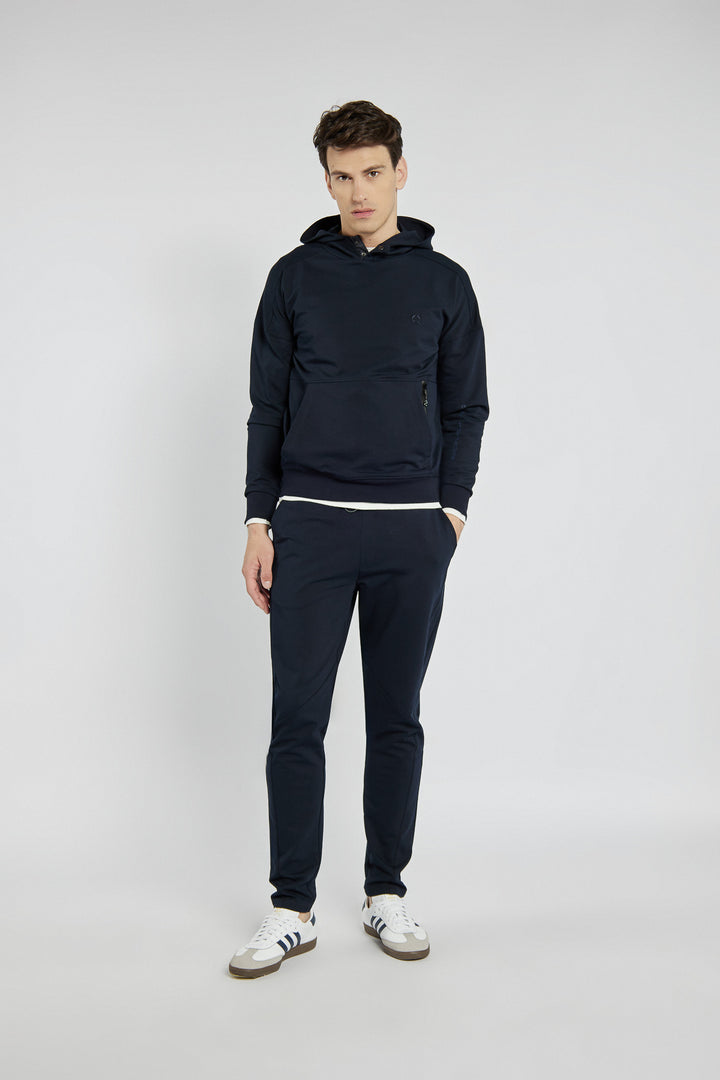 Sportowy komplet dresowy w kolorze głębokiego granatu