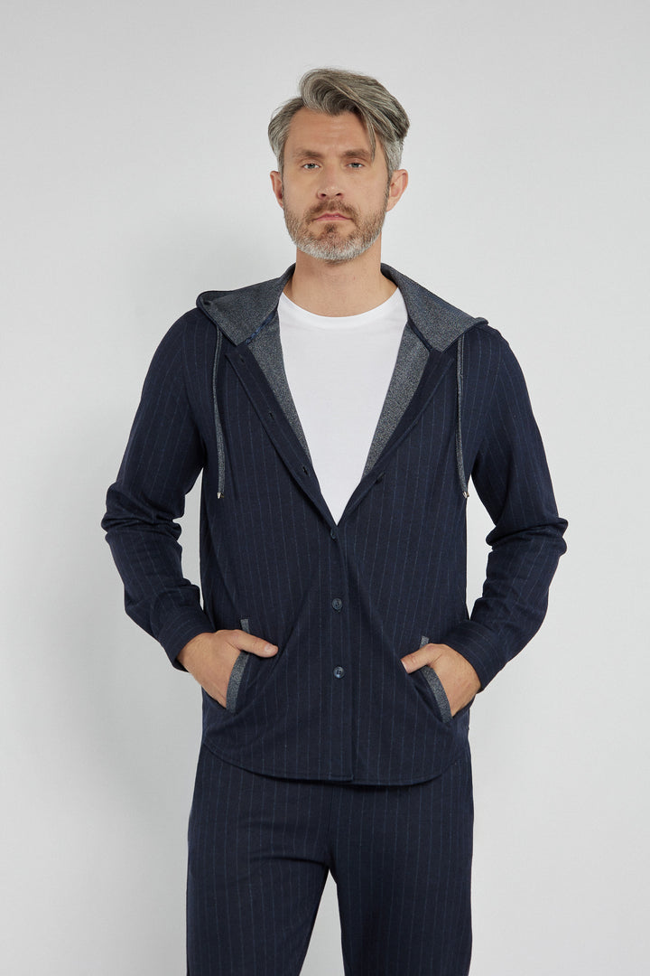 Stylowy komplet męski w casualowym stylu