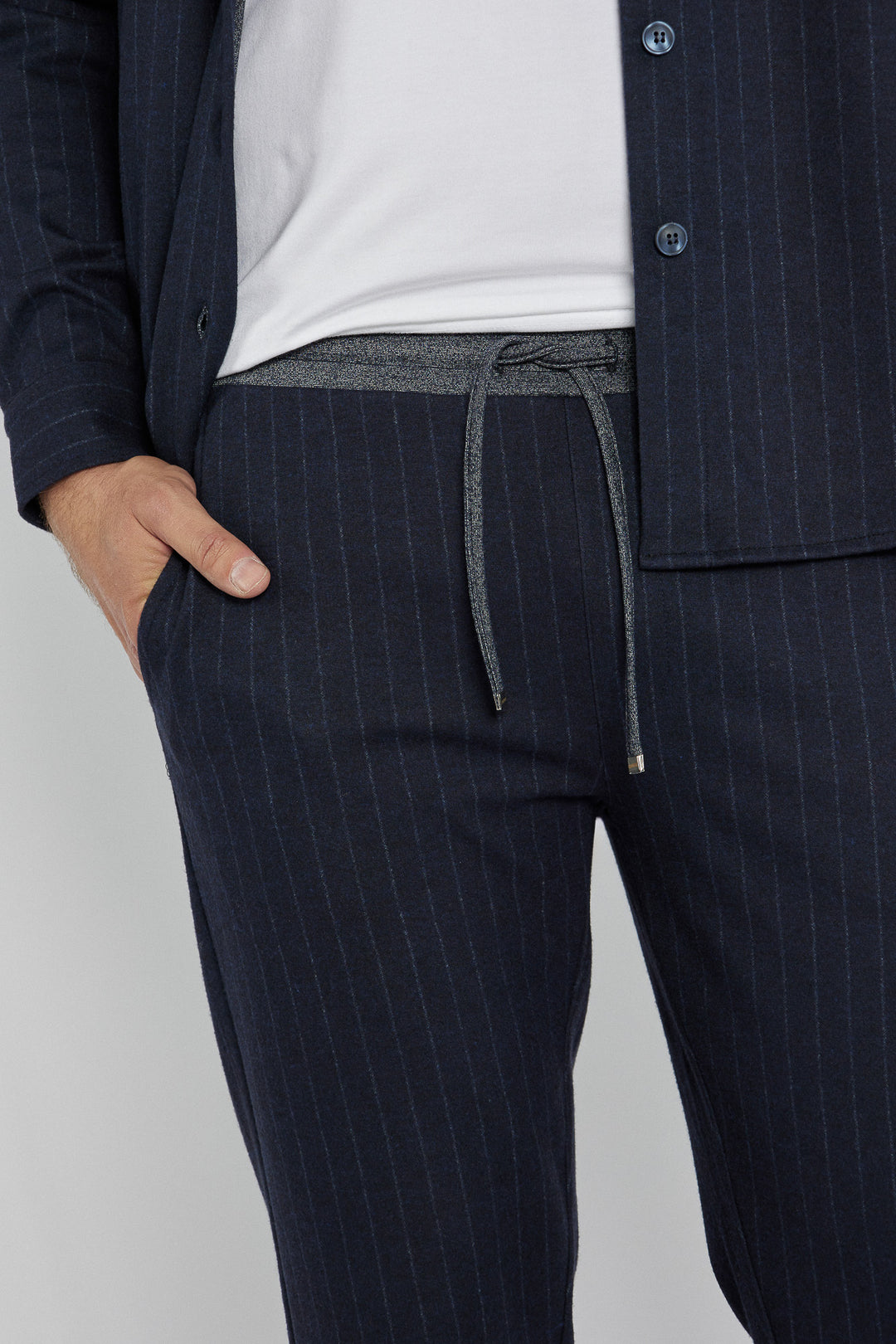 Stylowy komplet męski w casualowym stylu