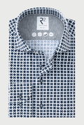 Koszula męska Jersey Geo Print Navy