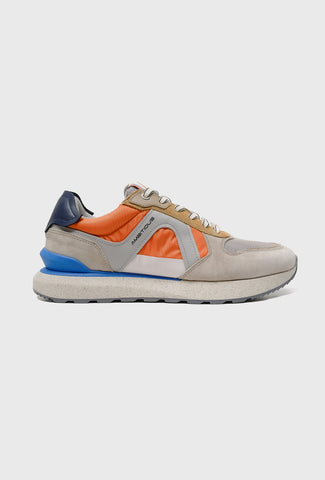 Stylowe, sportowe sneakersy w kontrastowych kolorach