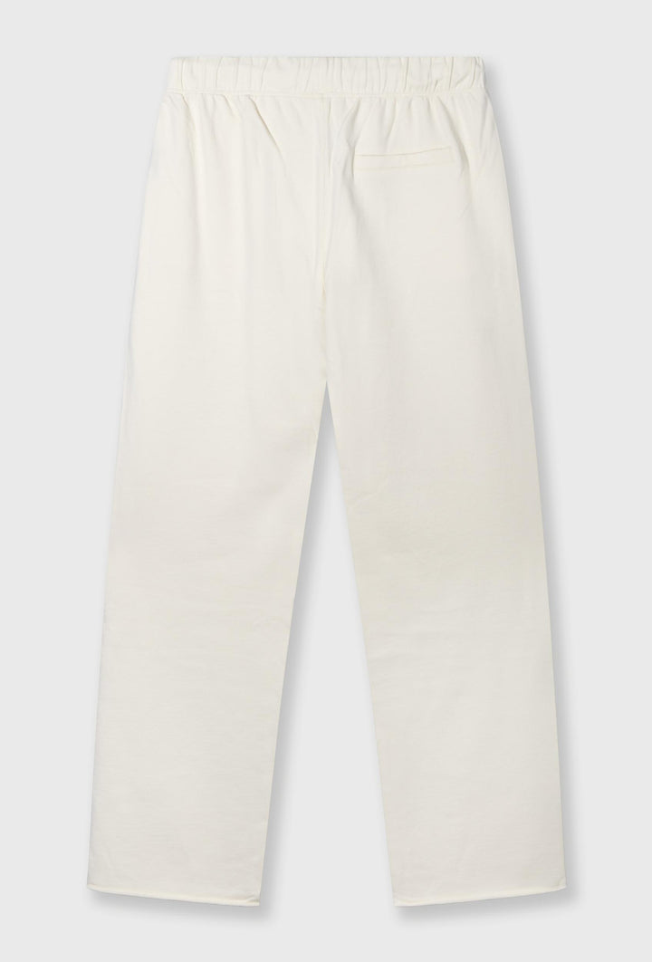 Komfortowe spodnie z kolorze kremowym