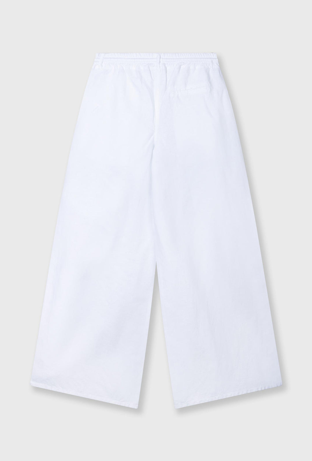 Spodnie culotte w kolorze białym