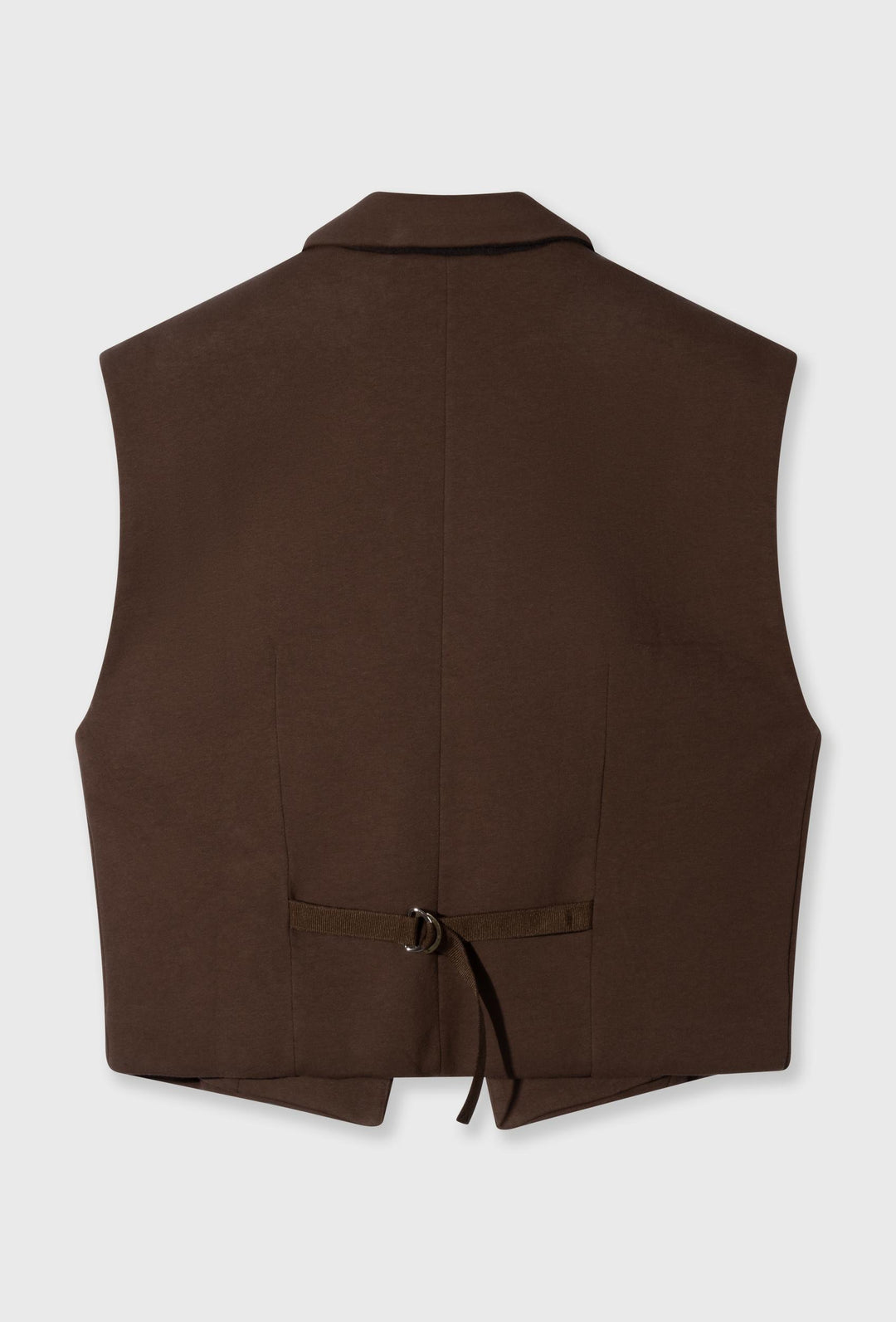 Kamizelka o kroju marynarki z regulacją z tyłu