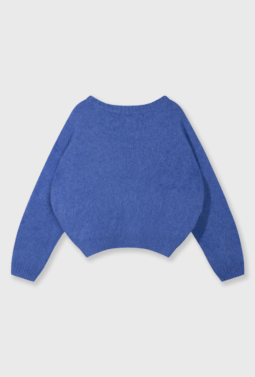 Niebieski puszysty sweter damski 10DAYS