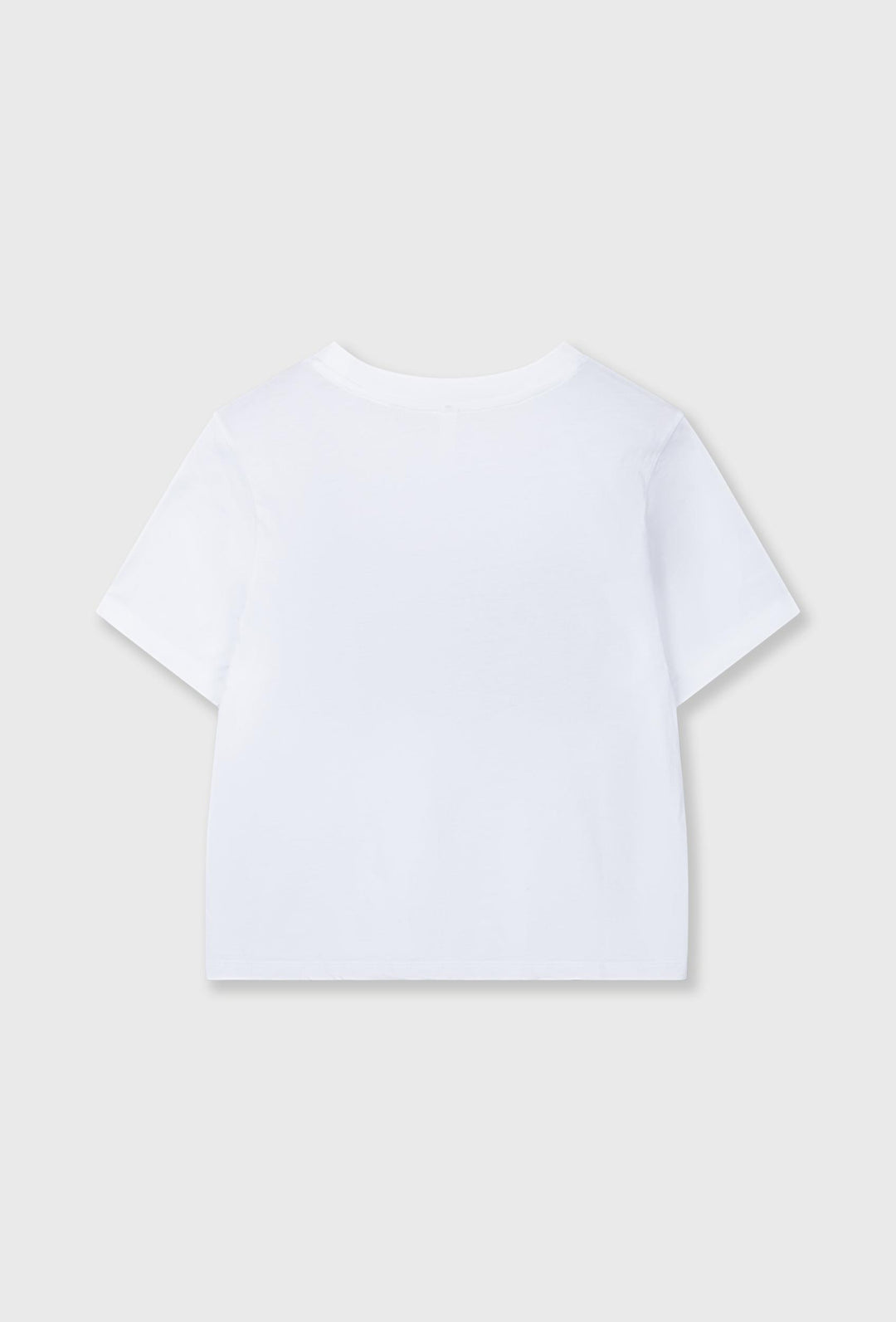 Bawełniany T-shirt z nadrukiem „SMILE LOVE”