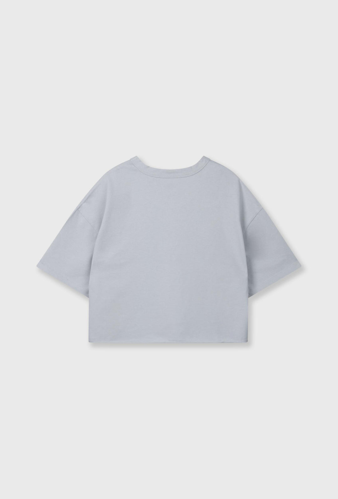 Bawełniany T-shirt oversize z haftowanym logo 10DAYS