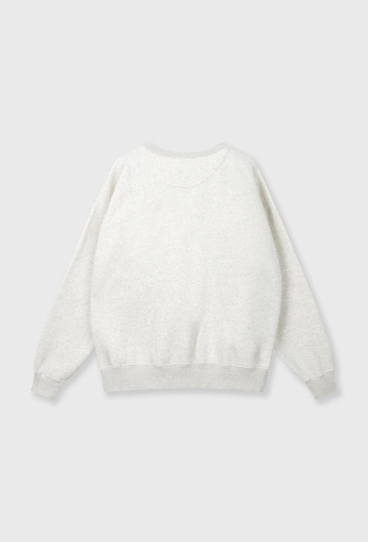 Melanżowa bluza oversize z aplikacją logo 10DAYS
