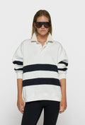 Bluza polo w paski 10DAYS