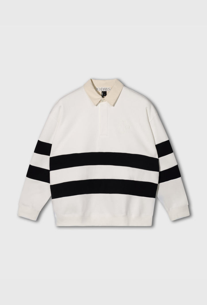 Bluza polo w paski 10DAYS