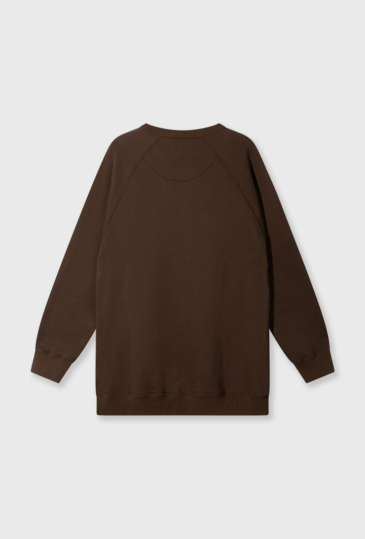 Bluza oversize z haftowanym logo