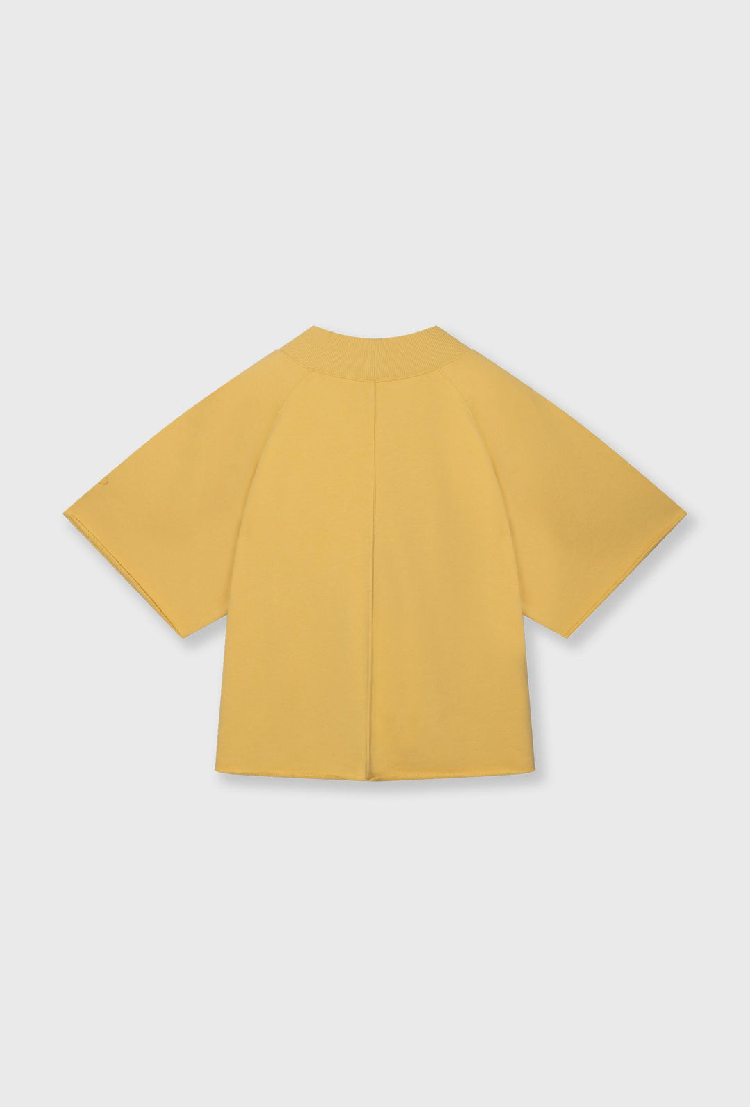 Bluza z krótkim rękawem w soczystym żółtym kolorze