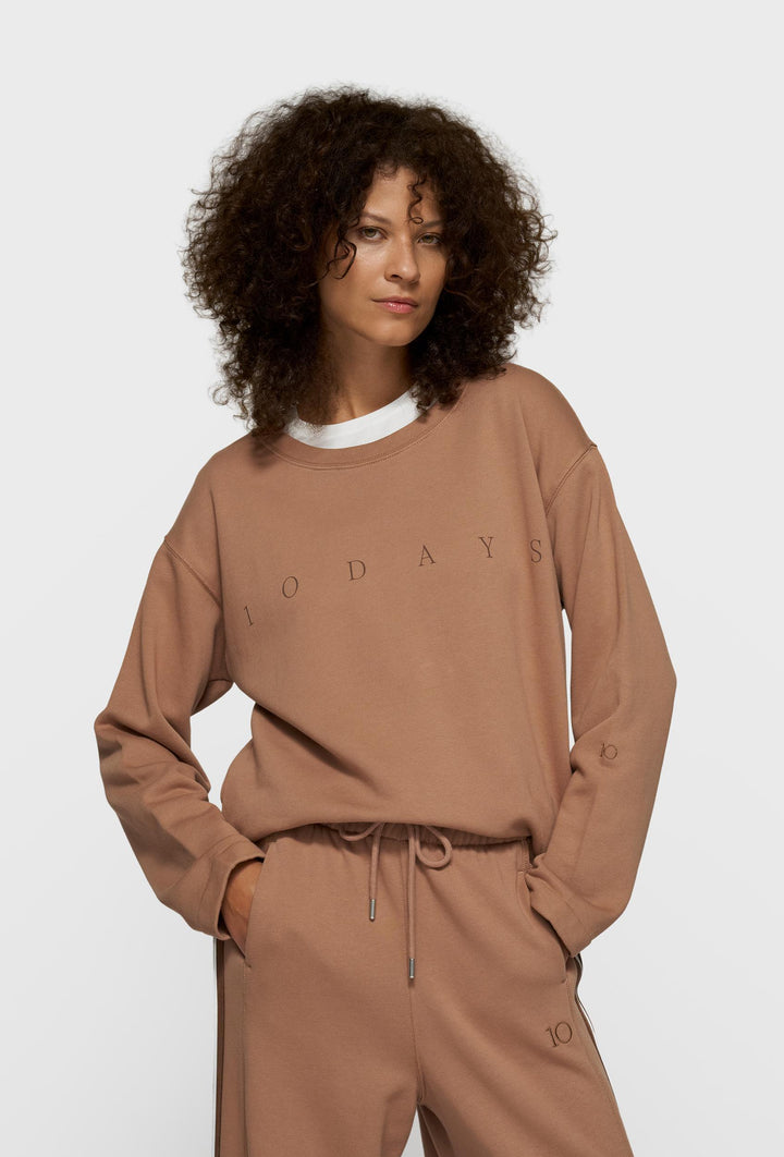 Bluza oversize z nadrukiem 10DAYS