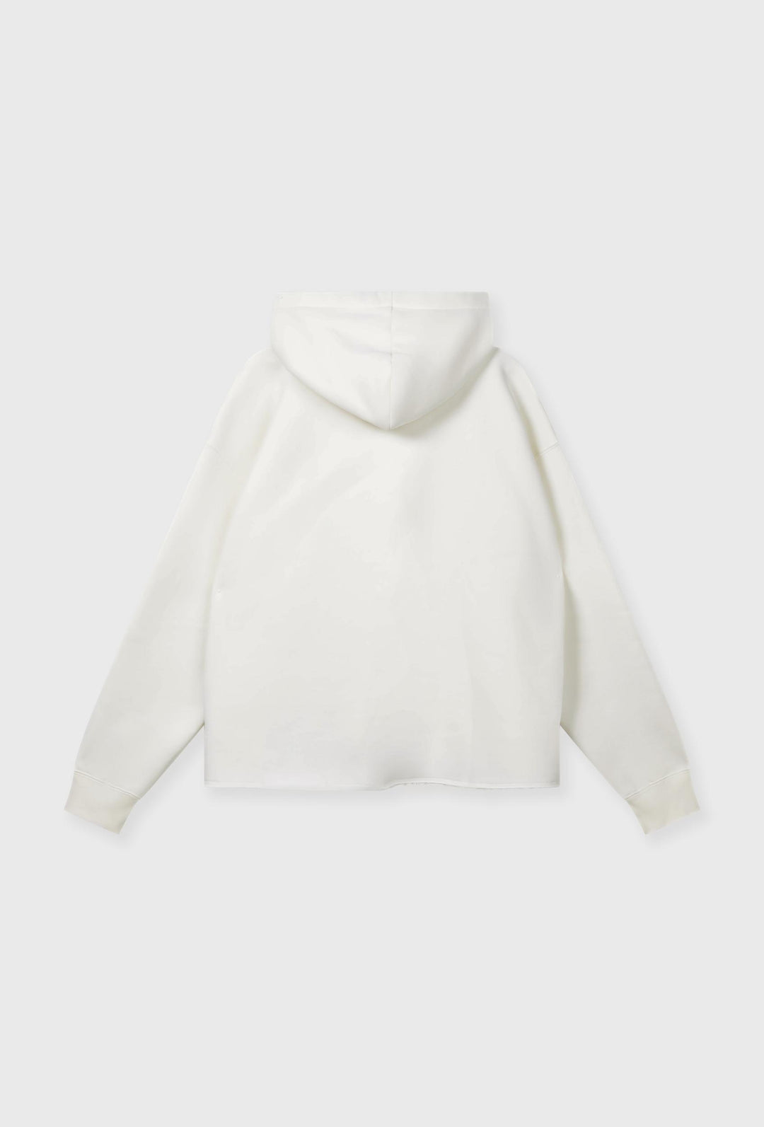 Kremowa bluza z kapturem z aplikacją „10DAYS”