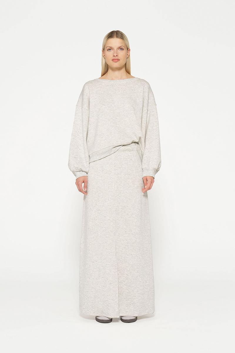 Dzianinowa bluza oversize