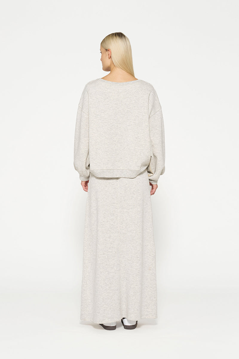 Dzianinowa bluza oversize