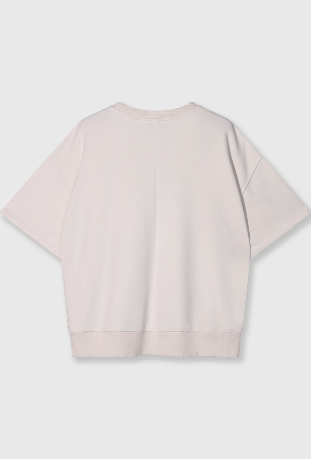 Luźna bluza z krótkim rękawem