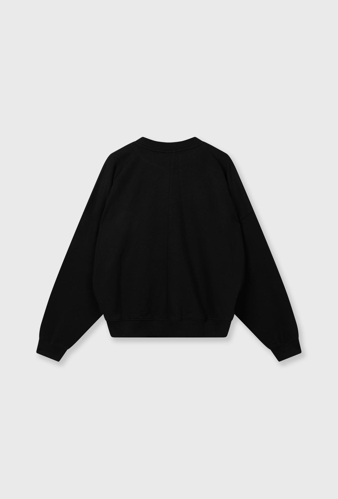 Czarna bluza oversize z haftem „10DAYS”