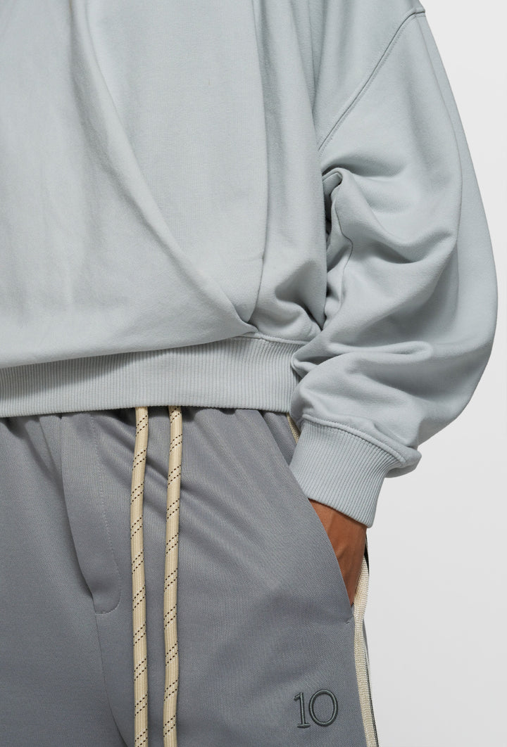 Bluza oversize z artystycznym haftem „10DAYS”