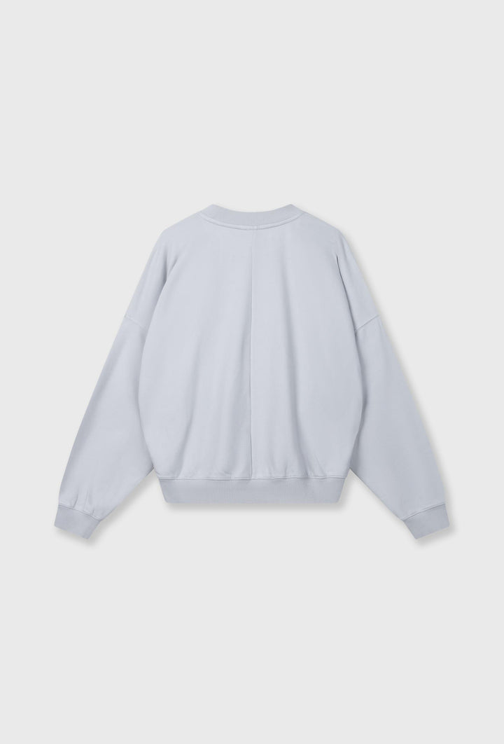 Bluza oversize z artystycznym haftem „10DAYS”