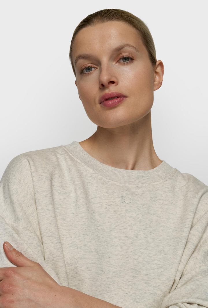 Bluza damska oversize 10DAYS z haftowanym logo na plecach