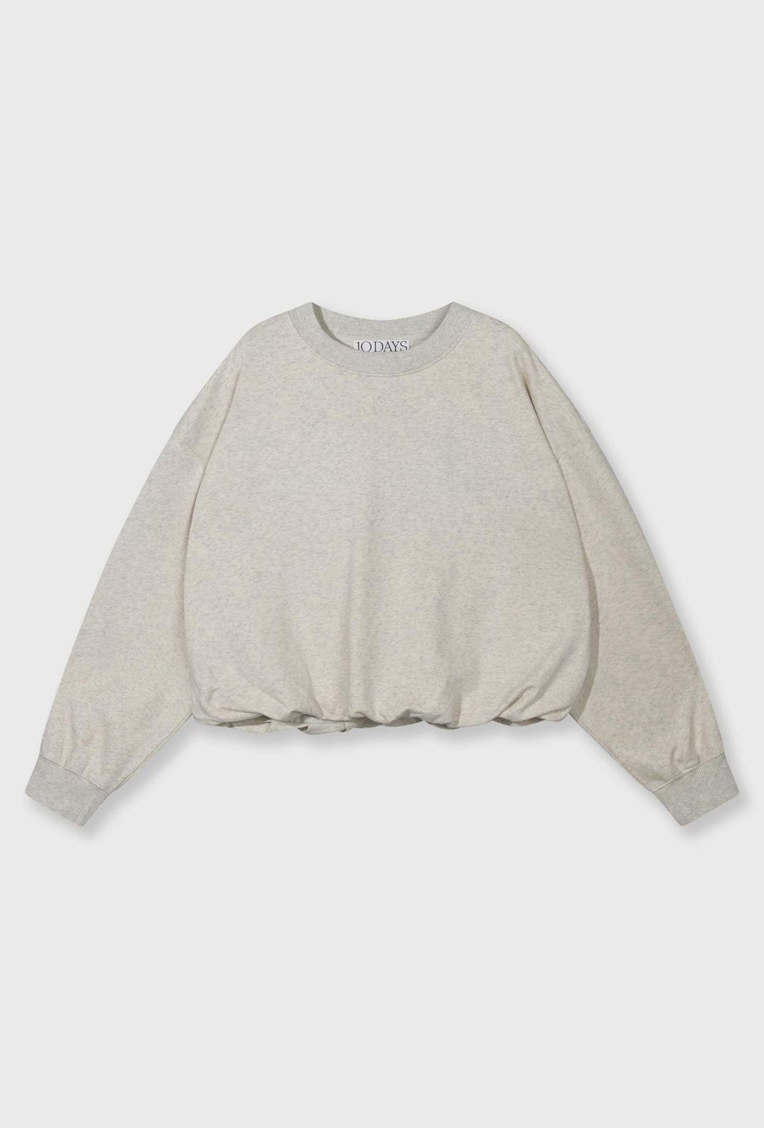 Bluza damska oversize 10DAYS z haftowanym logo na plecach