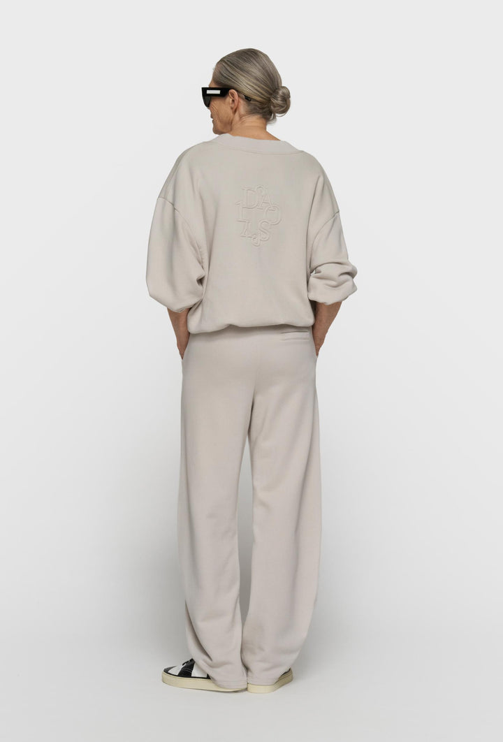 Bluza damska 10DAYS oversize z dekoltem V i haftem na plecach