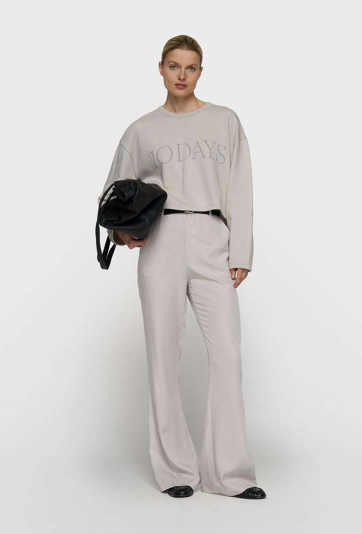 Krótka bluza damska 10DAYS oversize z logo