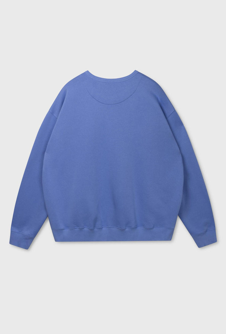 Niebieska bluza damska 10DAYS z aplikacją logo