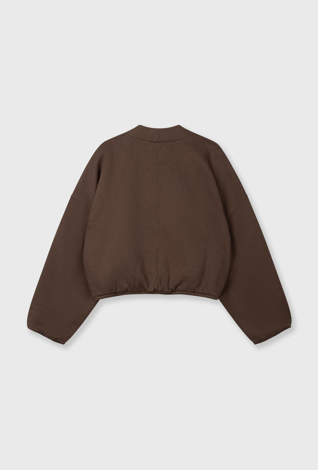 Kardigan o swobodnym kroju z haftowanym logo