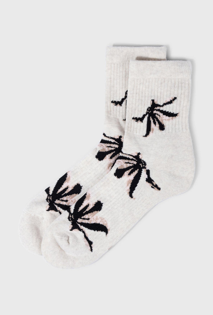 Skarpetki bawełniane Bloom Beige