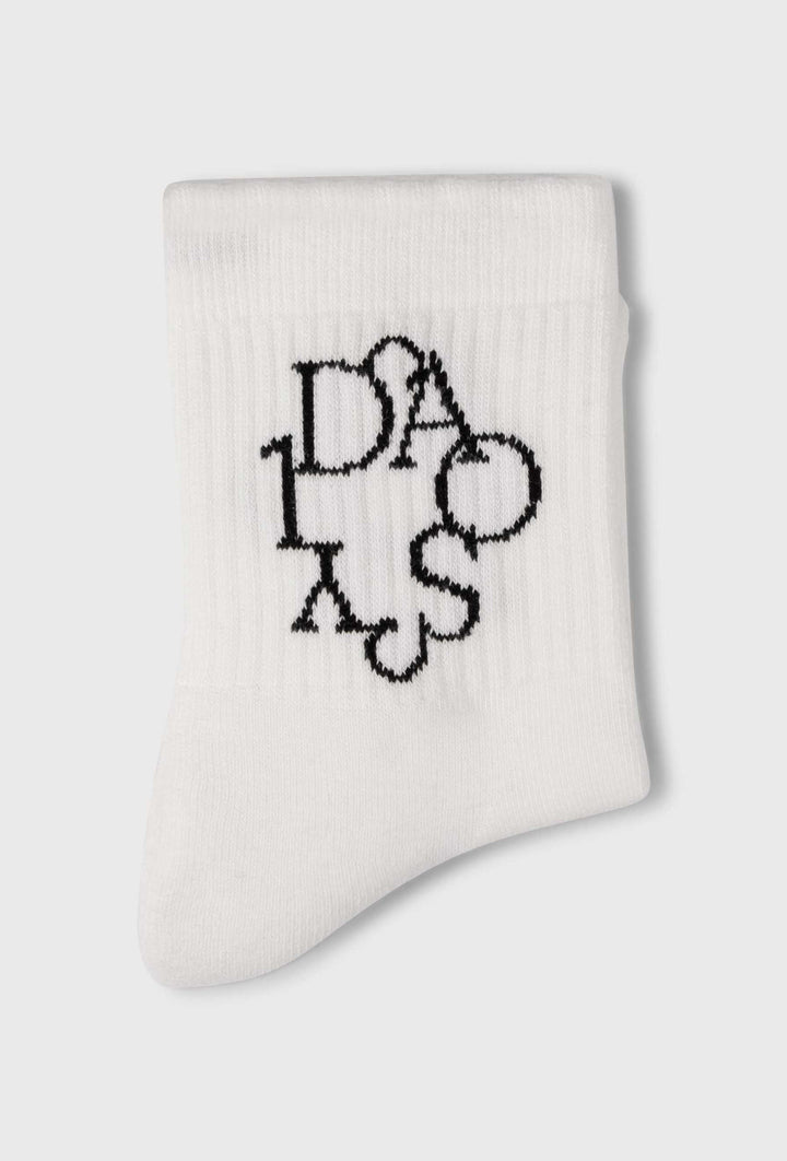 Skarpetki w białym kolorze z logo 10DAYS