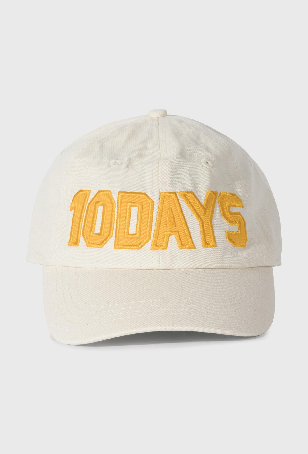 Czapka z daszkiem z kolorze ecru 10Days