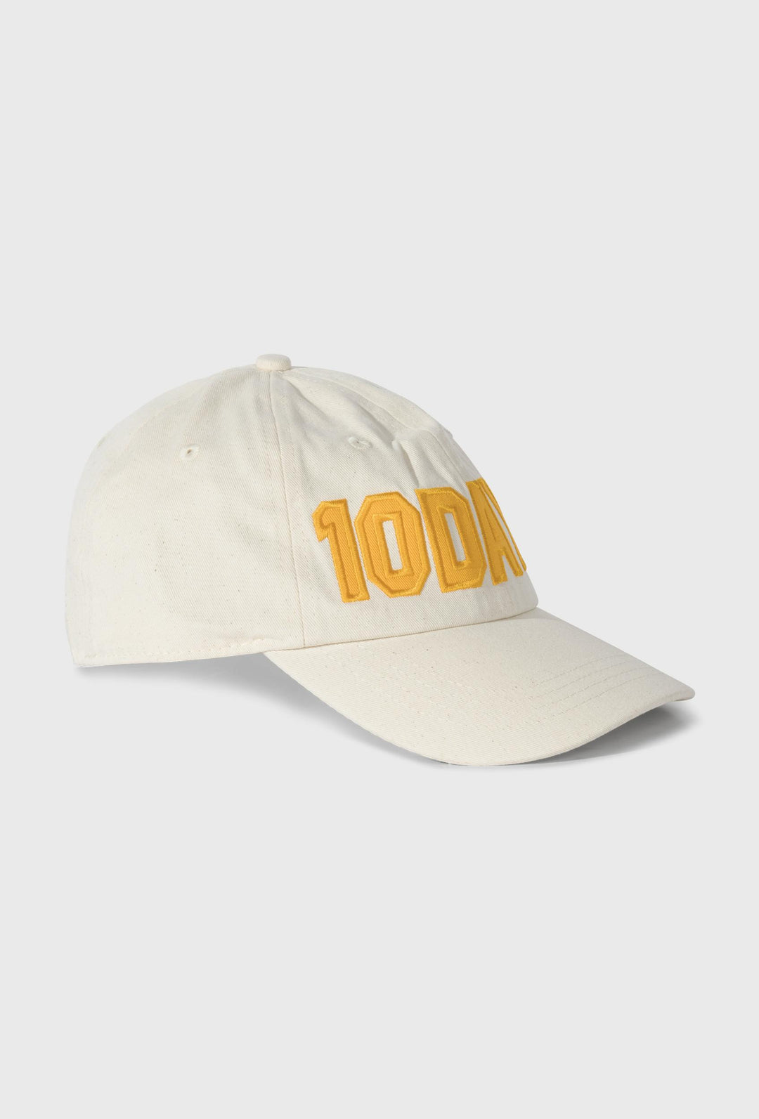 Czapka z daszkiem z kolorze ecru 10Days