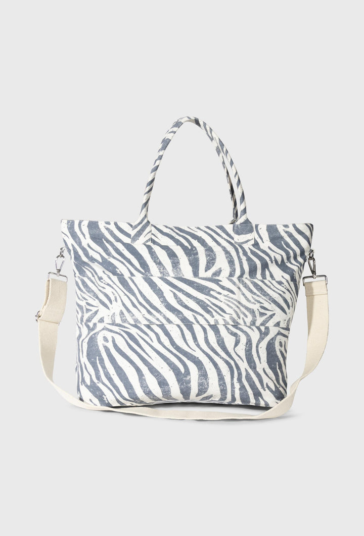 Torba damska shopper 10DAYS ze zwierzęcym printem