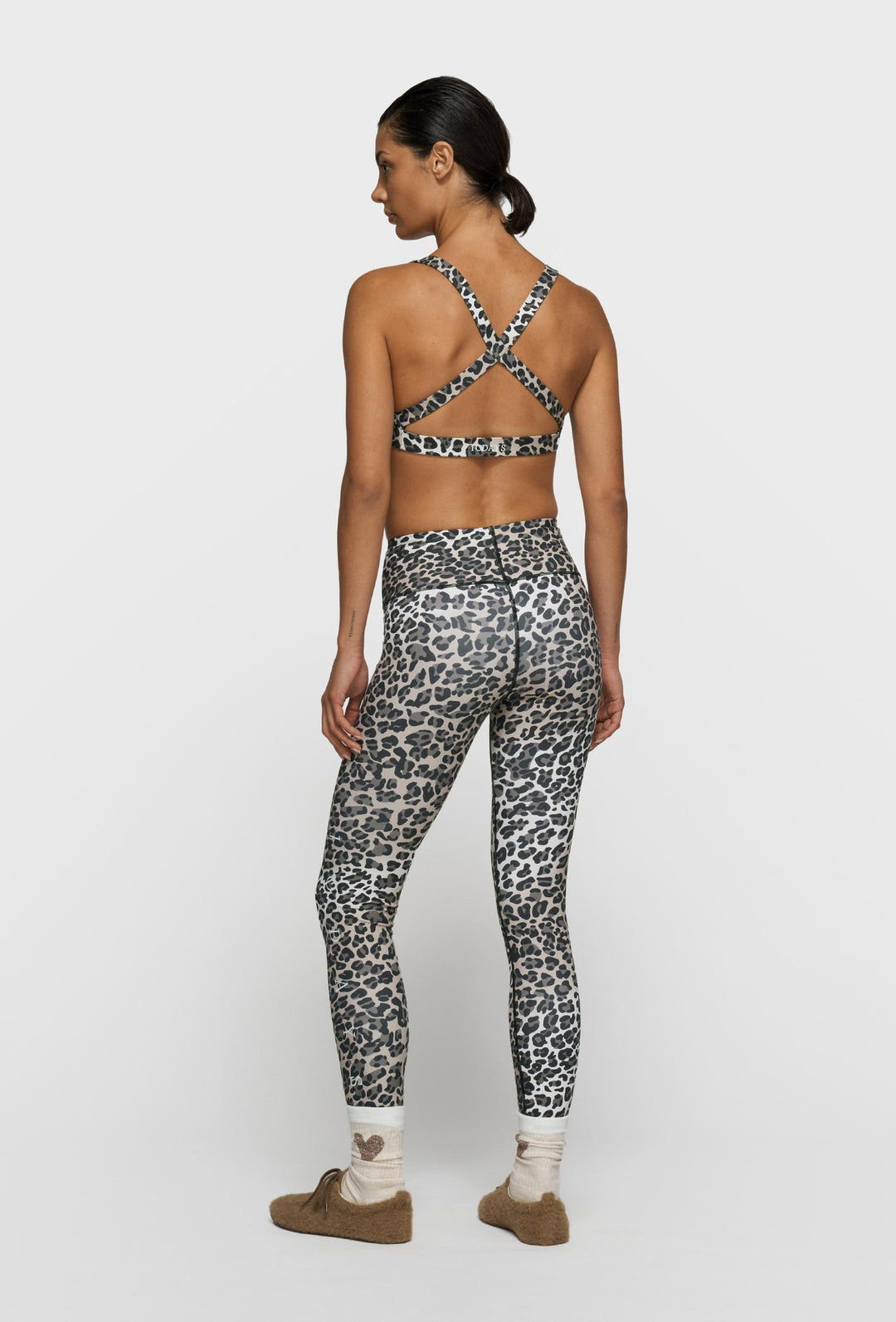 Stanik sportowy ze zwierzęcym printem