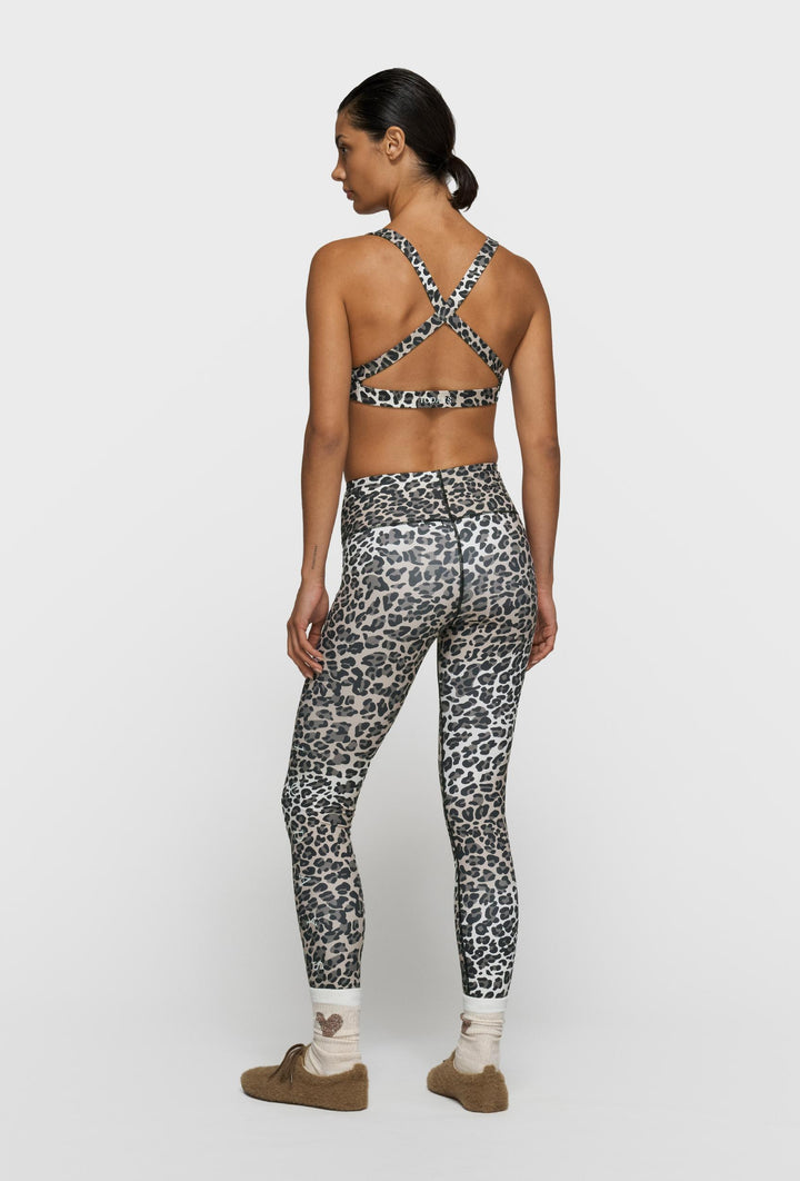 Stanik sportowy ze zwierzęcym printem