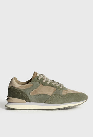 Biało-szare sneakersy z niebieskim akcentem
