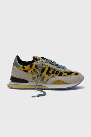 Sneakersy HOFF city wild żółty leopard