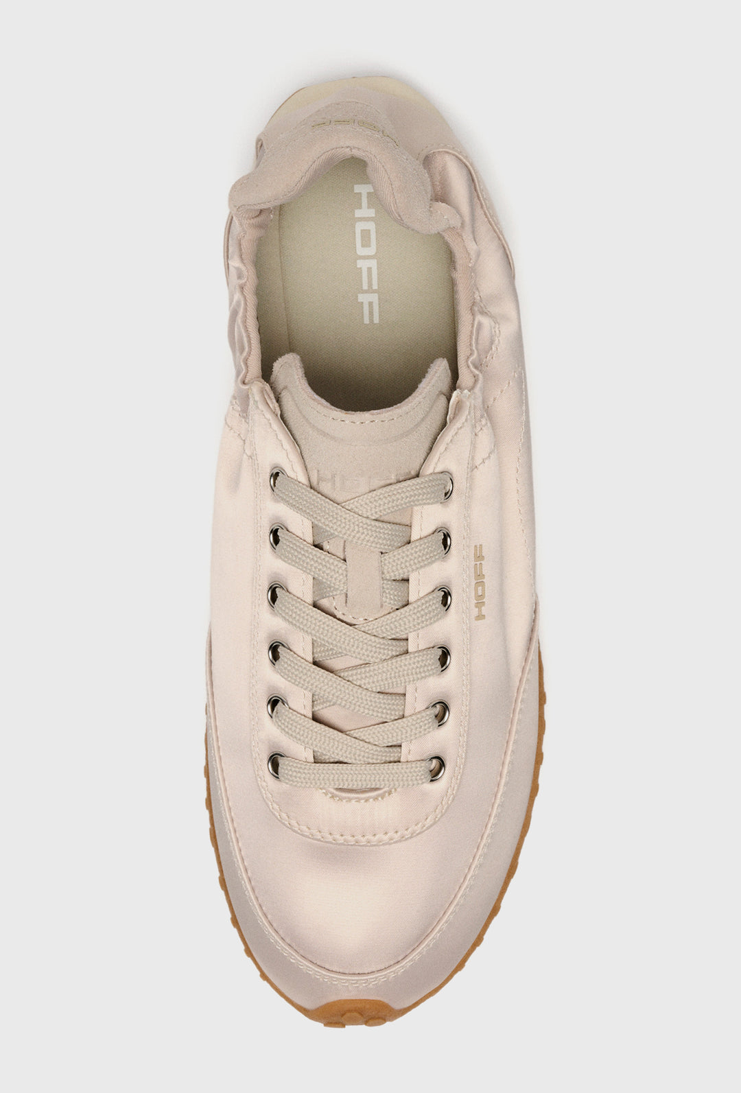 Perłowe sneakersy casual