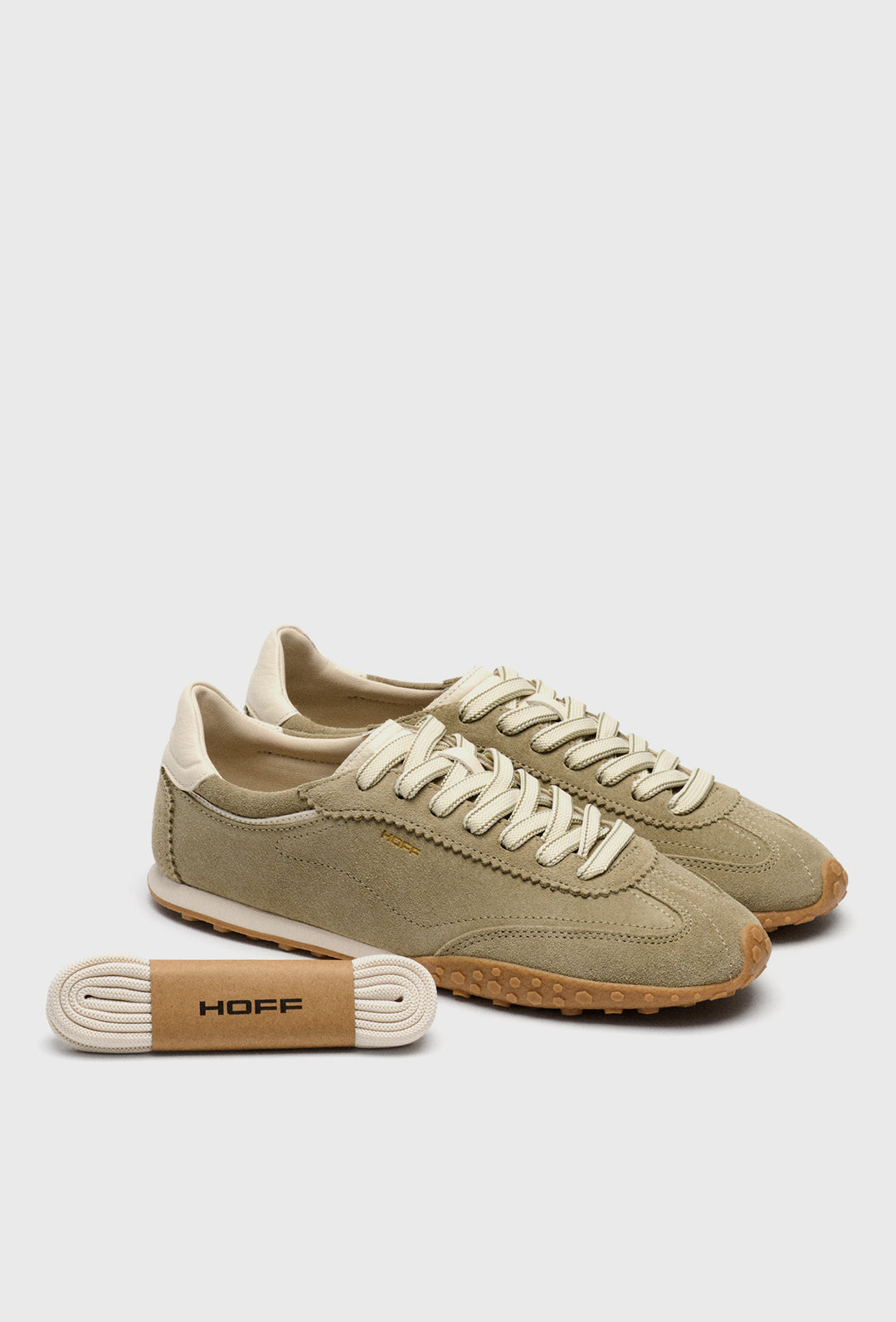 Sneakersy w kolorze khaki