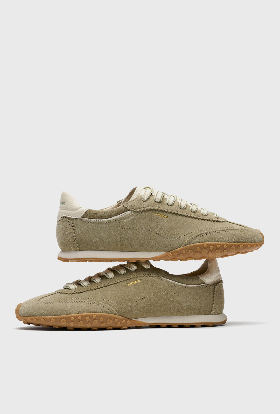 Sneakersy w kolorze khaki