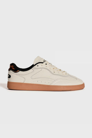 Sneakersy HOFF court classic beżowy leopard