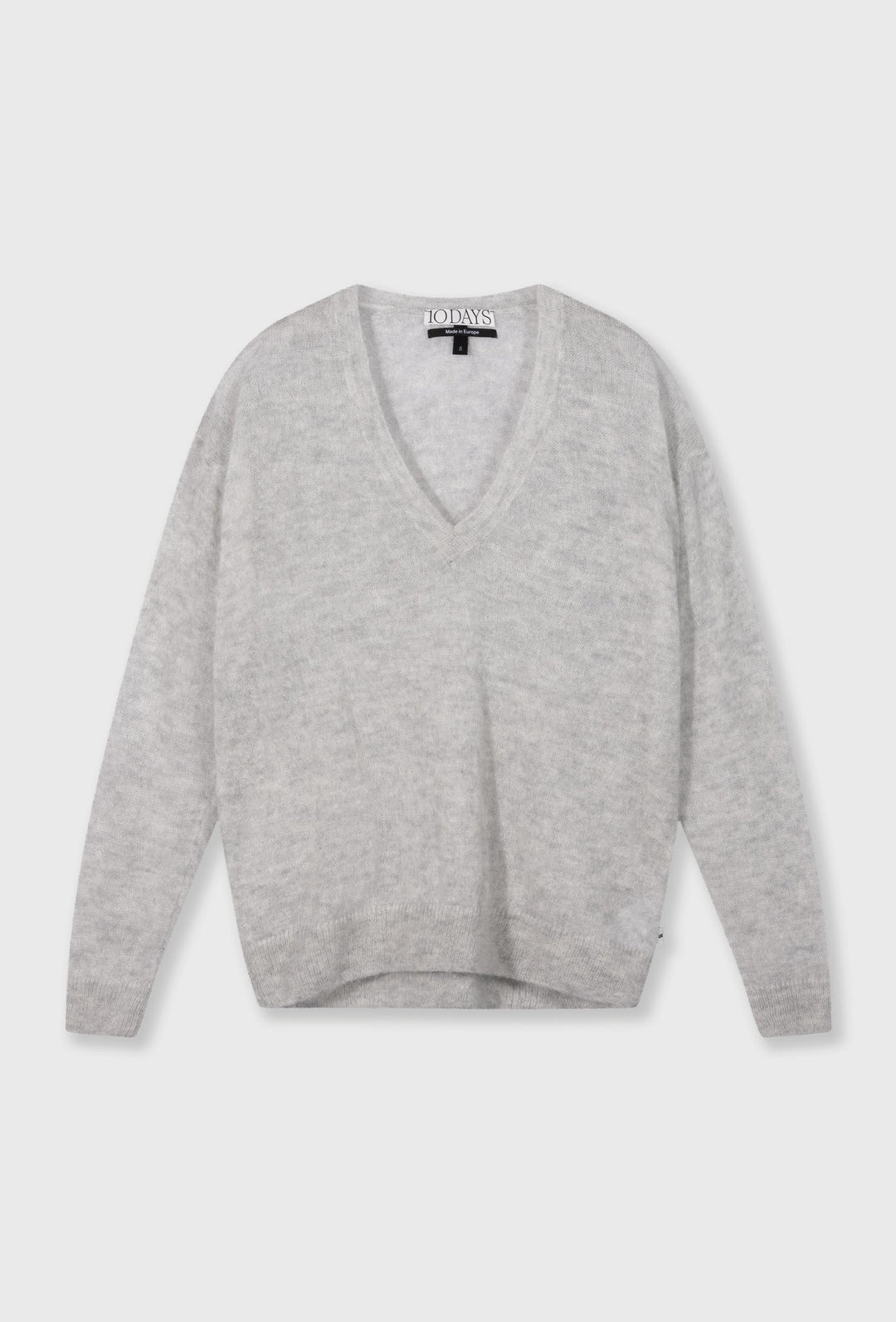 Cienki sweter z mieszanki wełny alpaka i merino