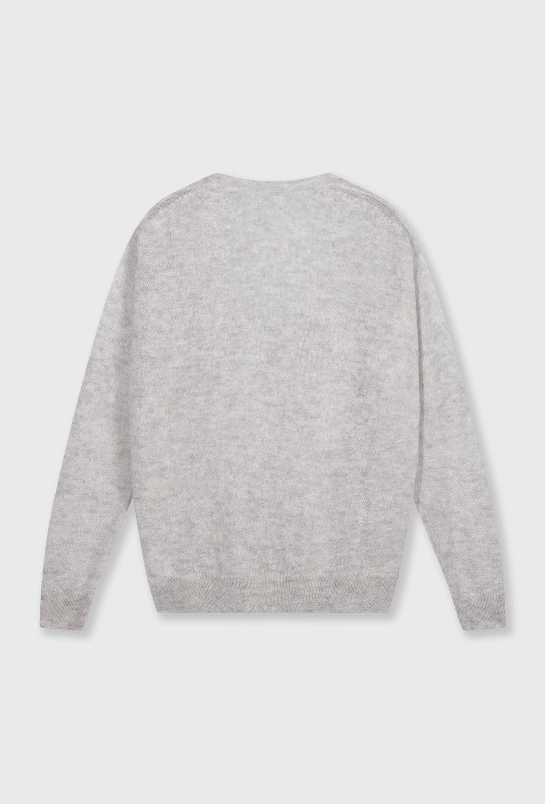 Cienki sweter z mieszanki wełny alpaka i merino