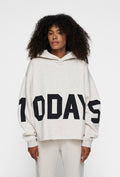 Bluza z kapturem oversize z dużym logo 10DAYS