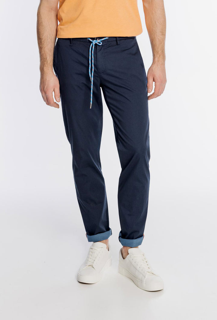Męski komplet ze spodniami jogger i koszulą Regular Fit