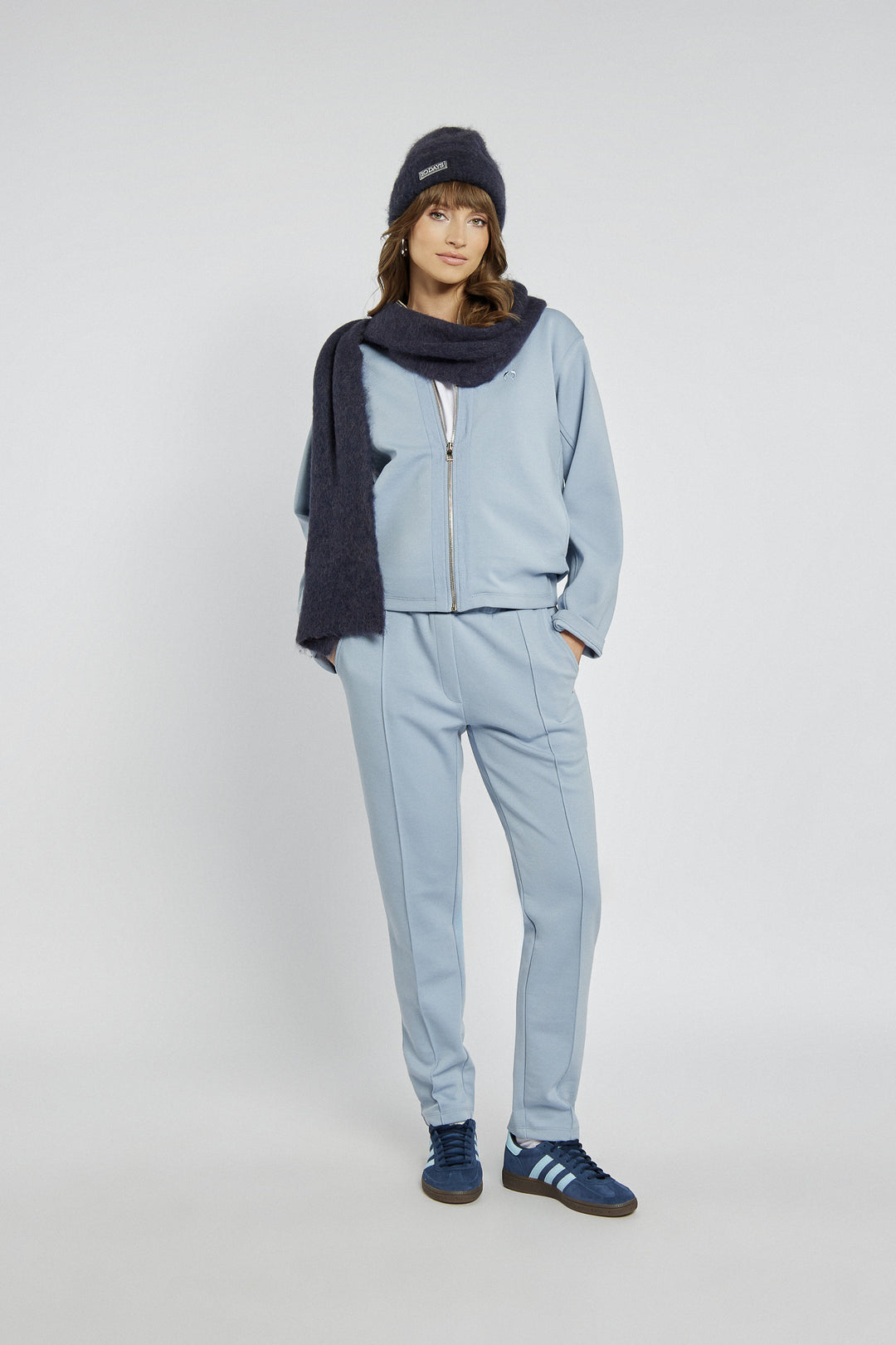 Jasnoniebieska rozpinana bluza Campione