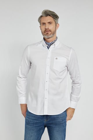 Męska koszula Campione biała Modern Fit